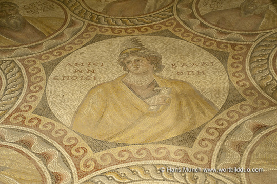 Mosaik im Nationalmuseum Beirut