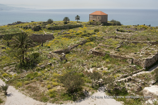 Byblos Reste phöizischer Siedlung