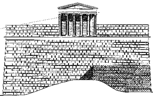 Eshmoun Rekonstruktionsversuch Marmortempel