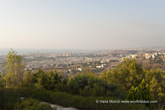 Magdouche, Blick auf Sidon