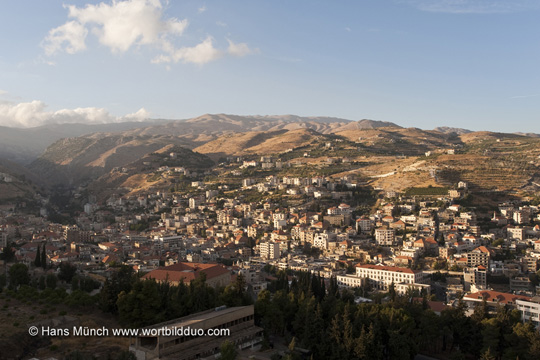 Blick auf Zahle